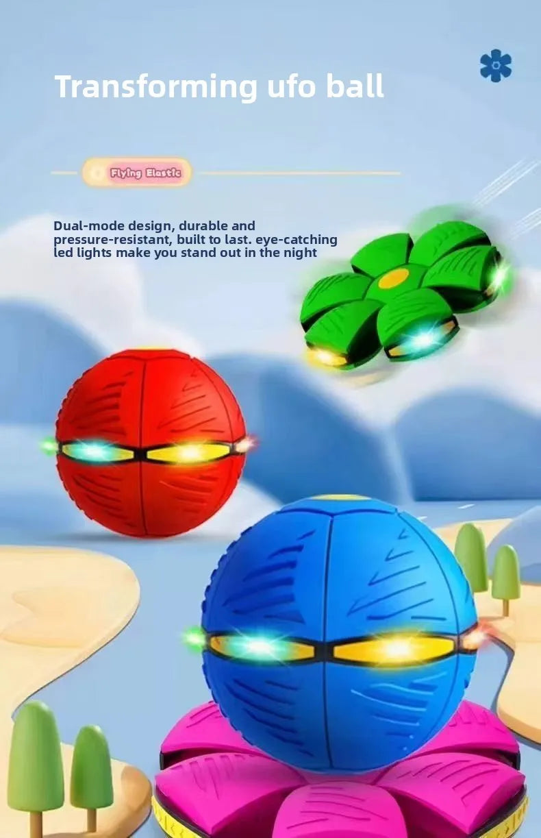 Palla Antistress UFO con Luci TikTok